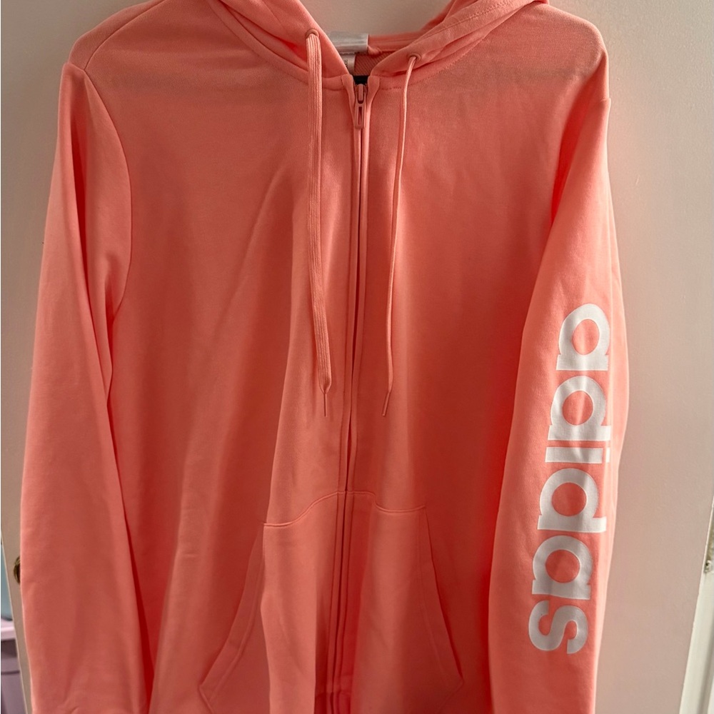 Adidas Peach Full-Zip Jacket